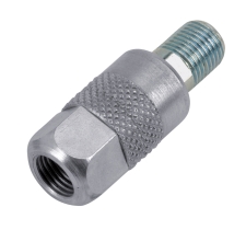 Straight Swivel with 1/4” NPTM x 1/4” NPTF Fittings