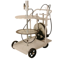 420 lb. Mobile Grease System w/ Cart & Reel