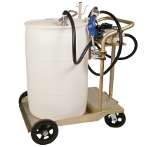 Automatic CLOSED 55 Gallon Drum Cart System