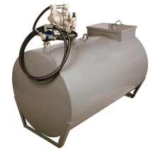 300 Gallon Used Oil Tank with Double Diaphragm Pump